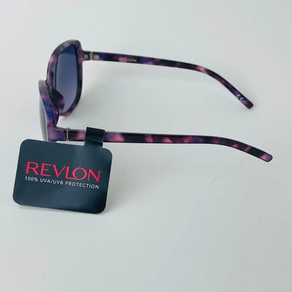 SG00766 Revlon RVN 55 MCV Sunglasses 100% UVA / UVB Protection Pink Frame Women, - Picture 4 of 6